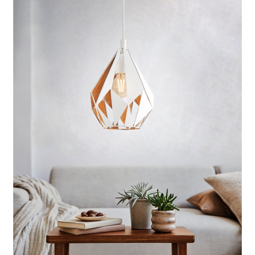 Eglo - Lámpara colgante 1xE27/60W/230V