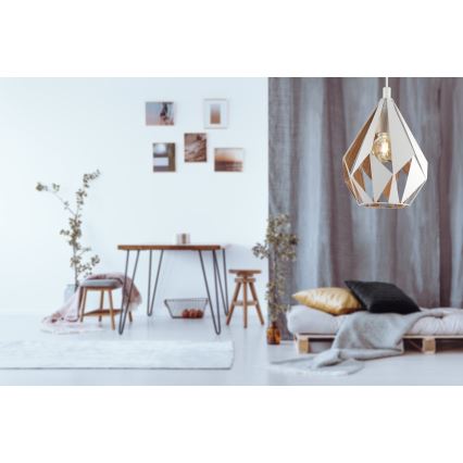 Eglo - Lámpara colgante 1xE27/60W/230V