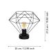 Eglo - Lámpara de araña fija 1xE27/60W/230V
