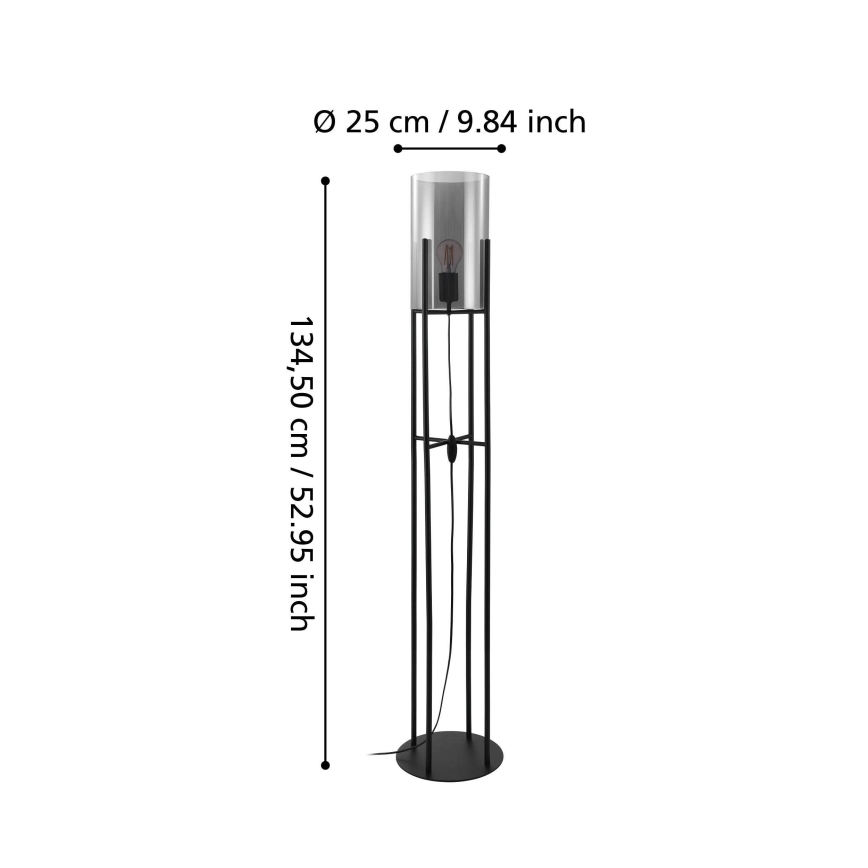 Eglo - Lámpara de pie 1xE27/60W/230V