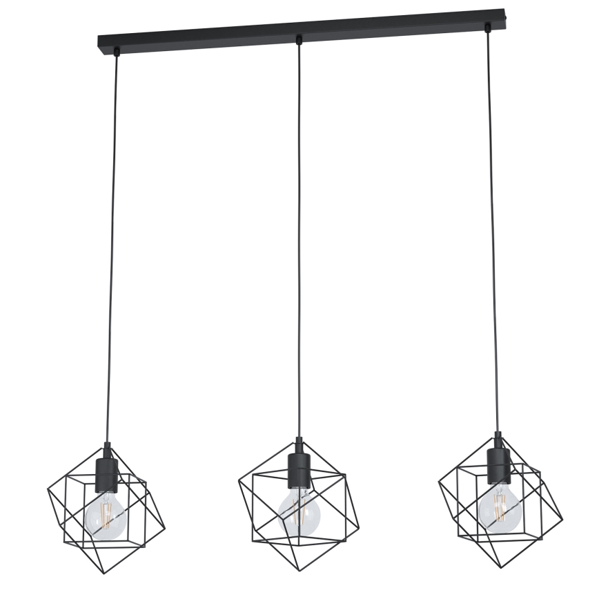 Eglo - Lámpara colgante 3xE27/60W/230V