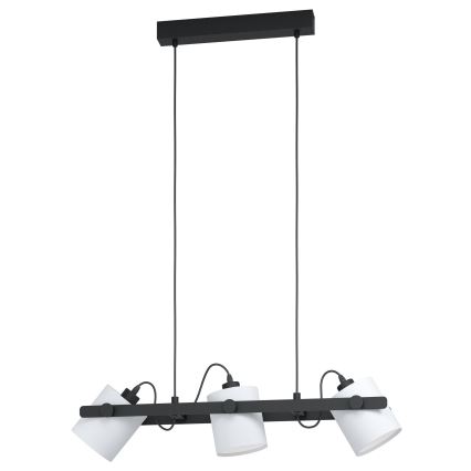 Eglo - Lámpara colgante 3xE27/28W/230V