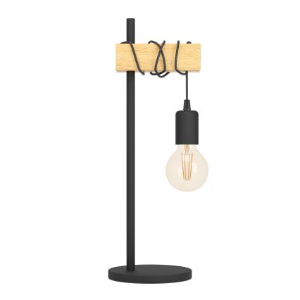 Eglo - Lámpara de mesa TOWNSHEND 1xE27/10W/230V