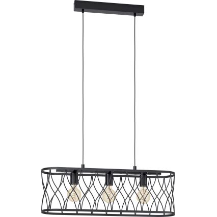 Eglo - Lámpara colgante 3xE27/40W/230V