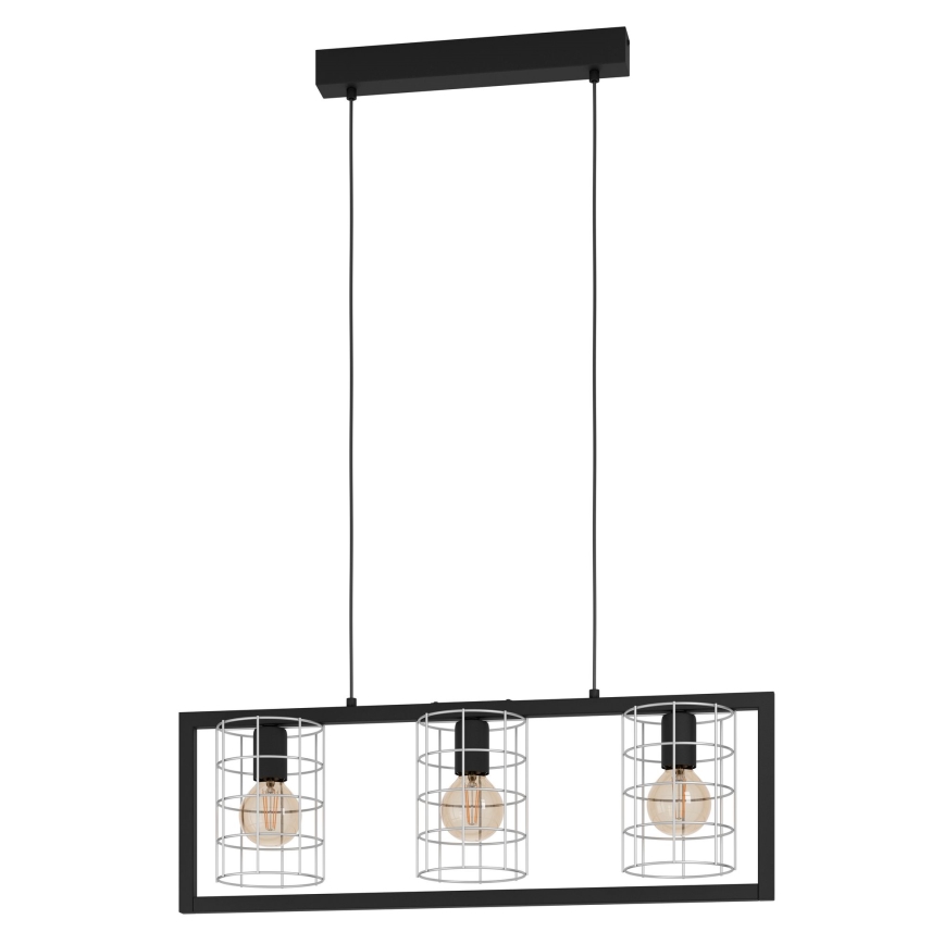 Eglo - Lámpara colgante 3xE27/40W/230V