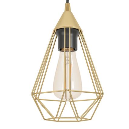 Eglo - Lámpara colgante TARBES 1xE27/60W/230V d. 17,5 cm