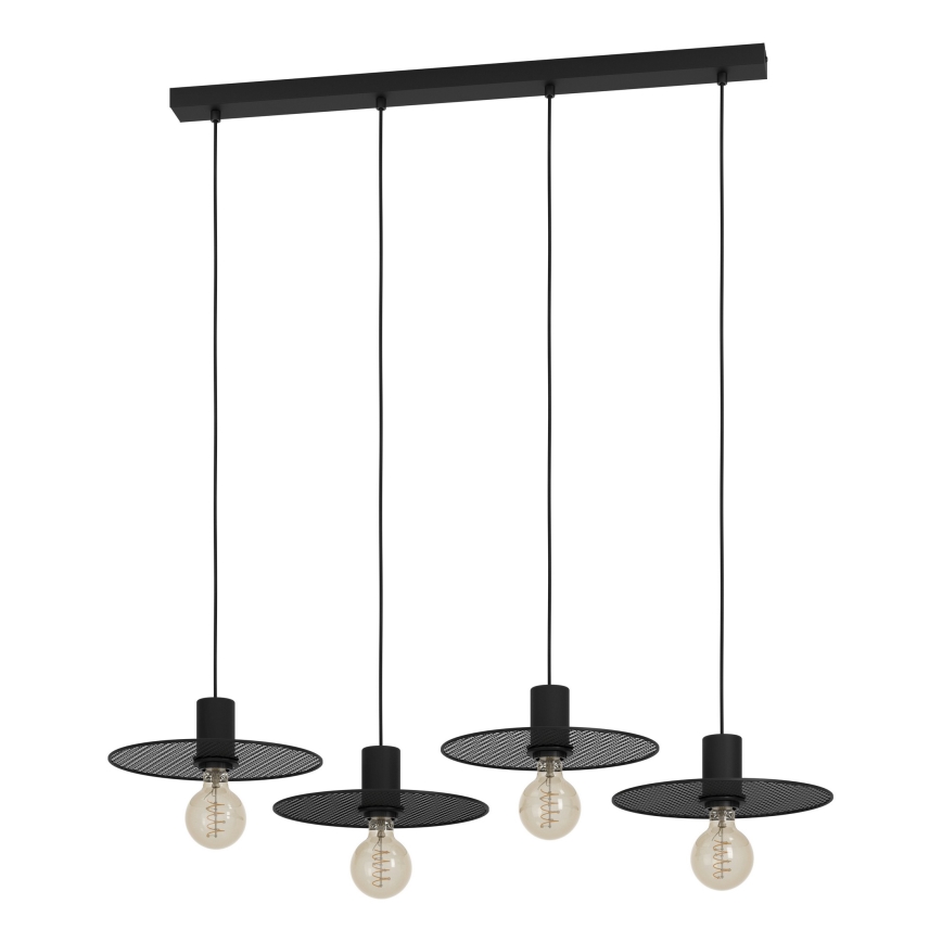 Eglo - Lámpara colgante 4xE27/40W/230V