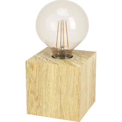 Eglo - Lámpara de mesa 1xE27/40W/230V beige