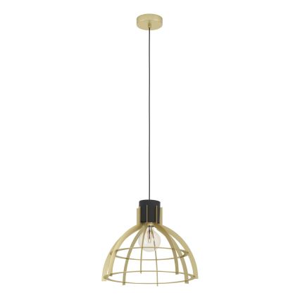 Eglo - Lámpara colgante 1xE27/40W/230V dorado