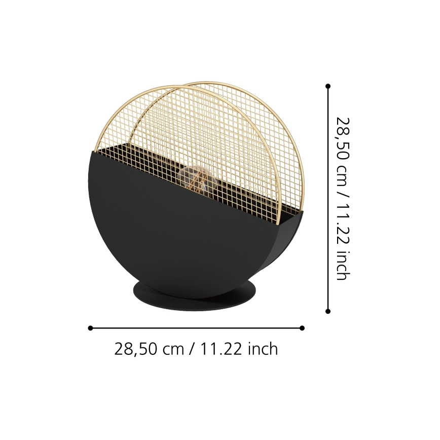 Eglo - Lámpara de mesa 1xE27/40W/230V