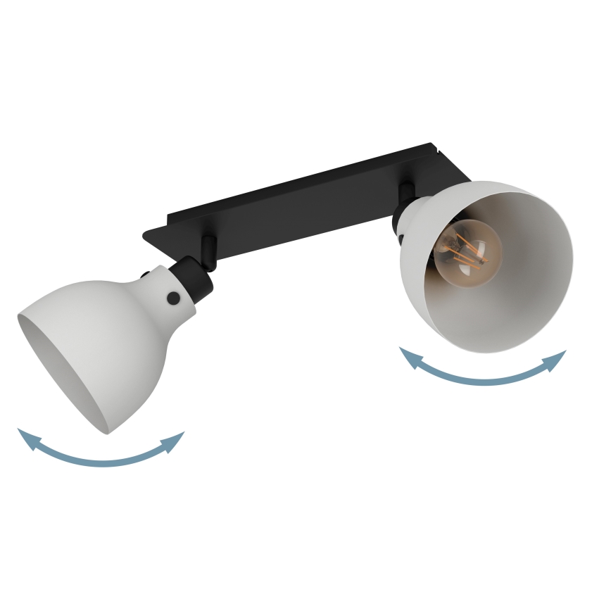 Eglo 43828 - Foco MATLOCK 2xE27/40W/230V