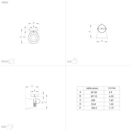 Eglo - Foco de pared 1xE27/28W/230V