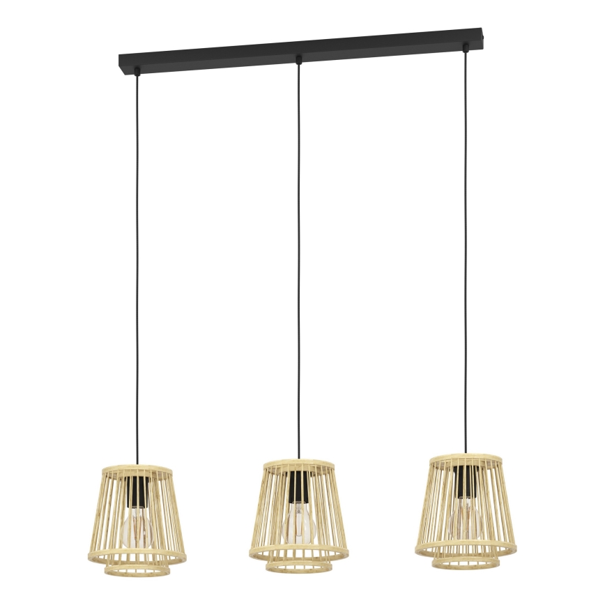 Eglo - Lámpara colgante 3xE27/40W/230V