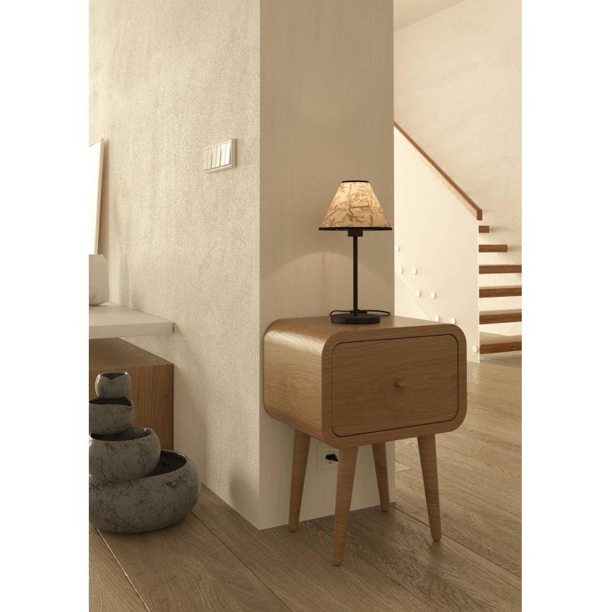 Eglo - Lámpara de mesa 1xE27/25W/230V