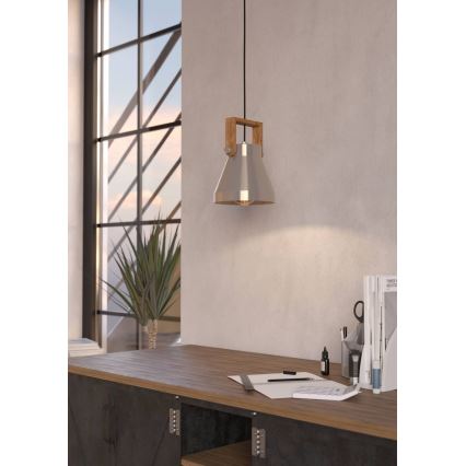 Eglo - Lámpara colgante 1xE27/40W/230V