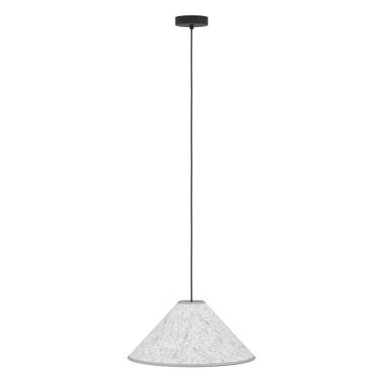 Eglo - Lámpara colgante 1xE27/40W/230V gris