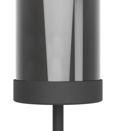 Eglo - Lámpara de pie 1xE27/40W/230V negro