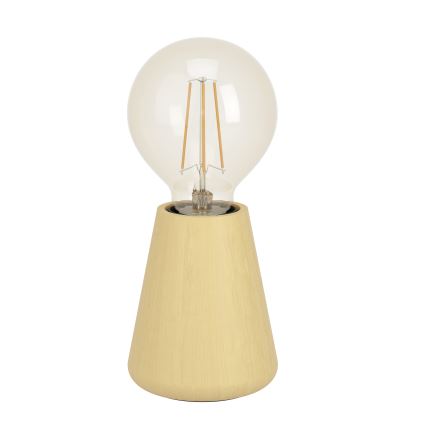 Eglo - Lámpara de mesa 1xE27/40W/230V beige