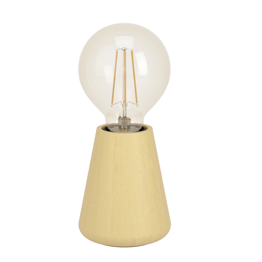 Eglo - Lámpara de mesa 1xE27/40W/230V beige