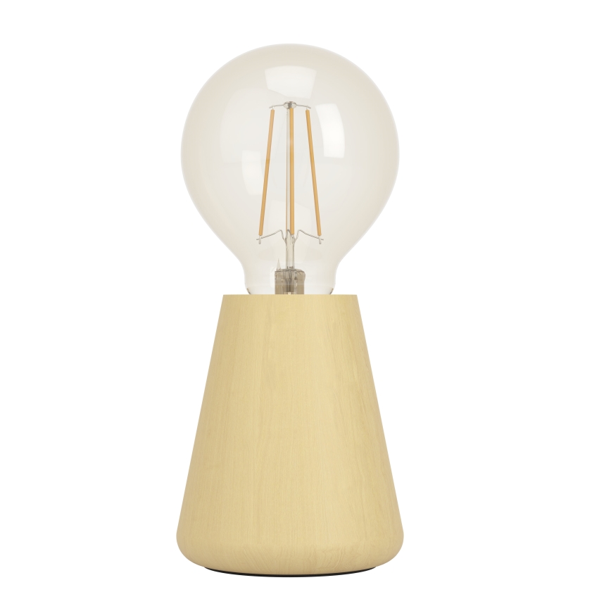 Eglo - Lámpara de mesa 1xE27/40W/230V beige