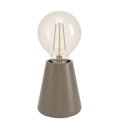 Eglo - Lámpara de mesa 1xE27/40W/230V marrón