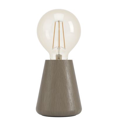 Eglo - Lámpara de mesa 1xE27/40W/230V marrón
