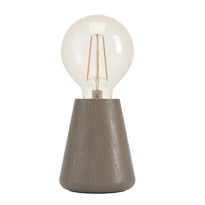 Eglo - Lámpara de mesa 1xE27/40W/230V marrón