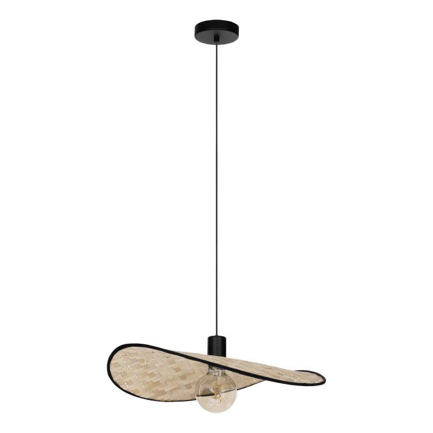 Eglo - Lámpara colgante 1xE27/40W/230V marrón
