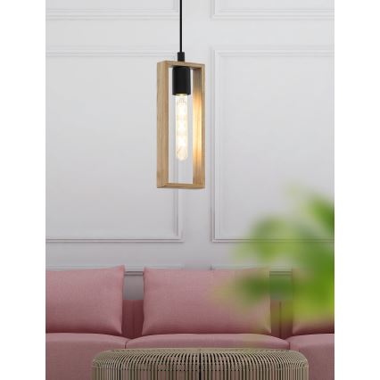 Eglo - Lámpara colgante 1xE27/60W/230V - FSC Certificado