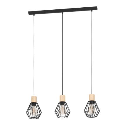 Eglo - Lámpara colgante 3xE27/60W/230V