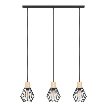 Eglo - Lámpara colgante 3xE27/60W/230V