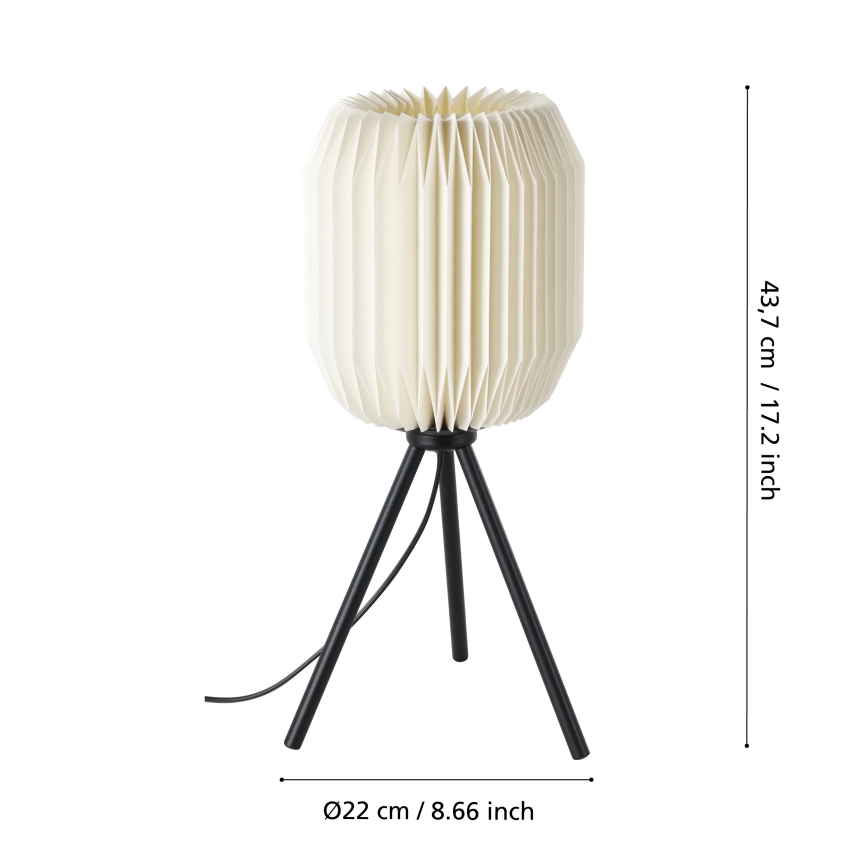 Eglo - Lámpara de mesa 1xE27/40W/230V