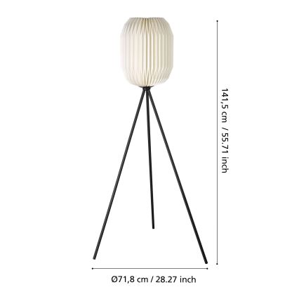 Eglo - Lámpara de pie 1xE27/40W/230V