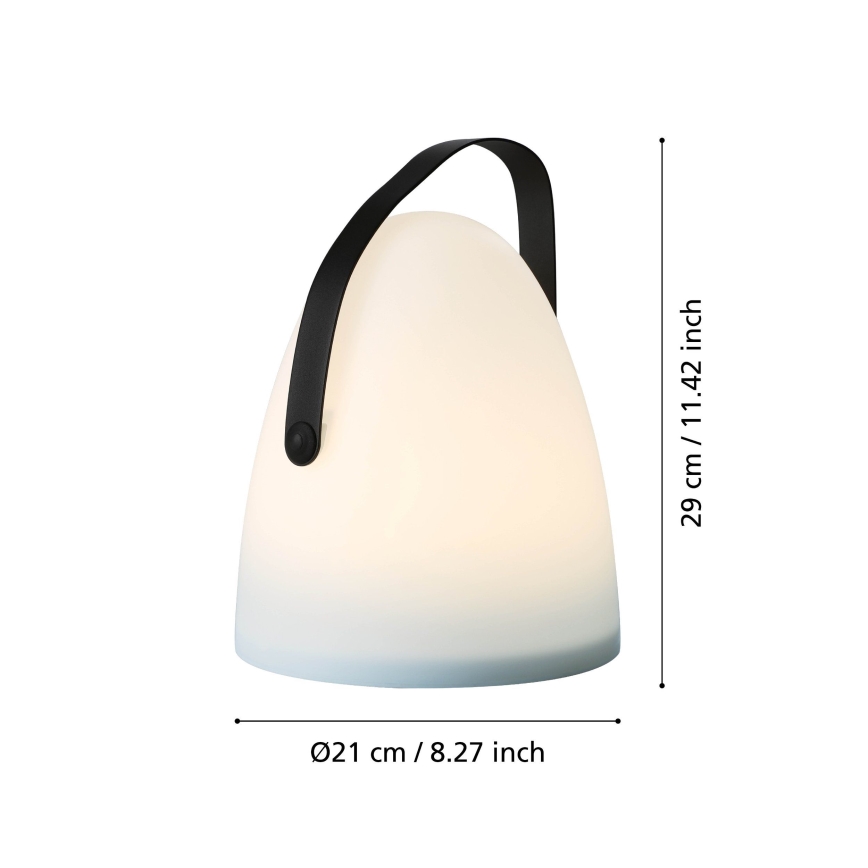 Eglo 48841 - Lámpara de mesa LED exterior COLLIRADOS LED/3xAA IP44