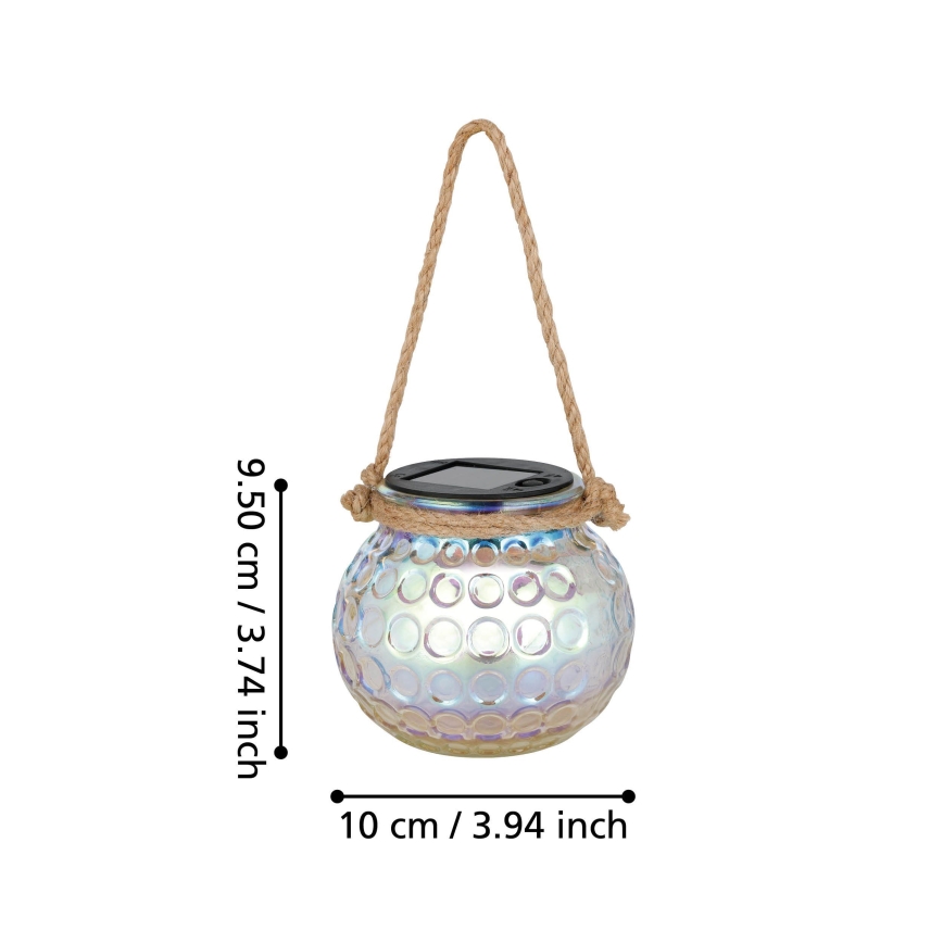 Eglo 48952 - Lámpara solar LED LED/0,03W/1,2V 3000 mAh