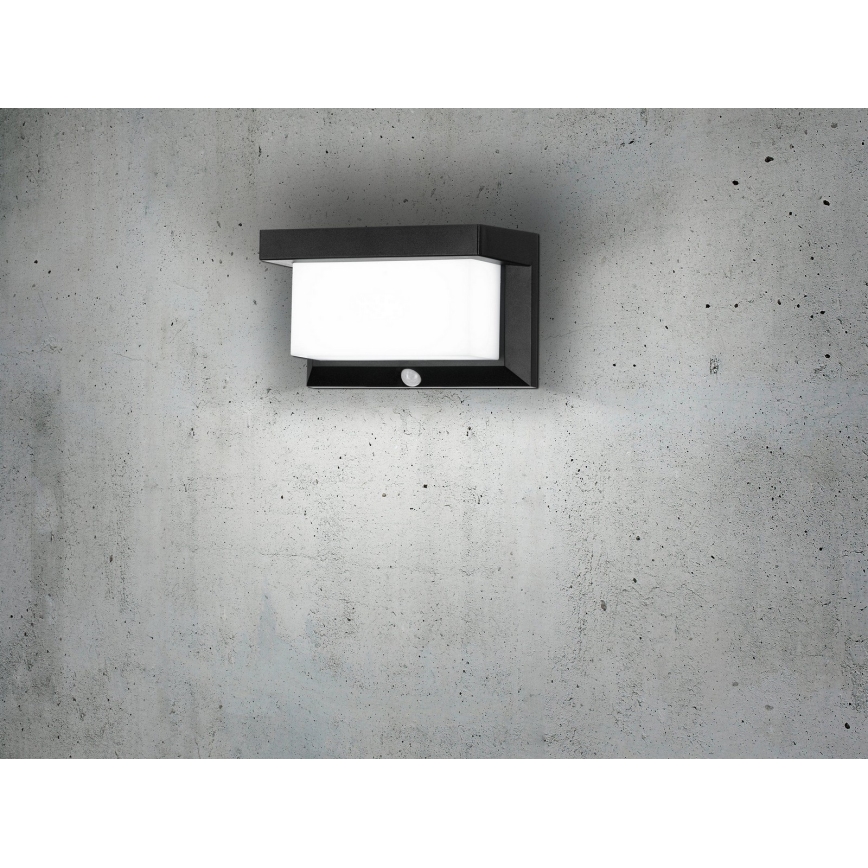 Eglo - Aplique solar LED con sensor LED/3,84W/3,7V IP44