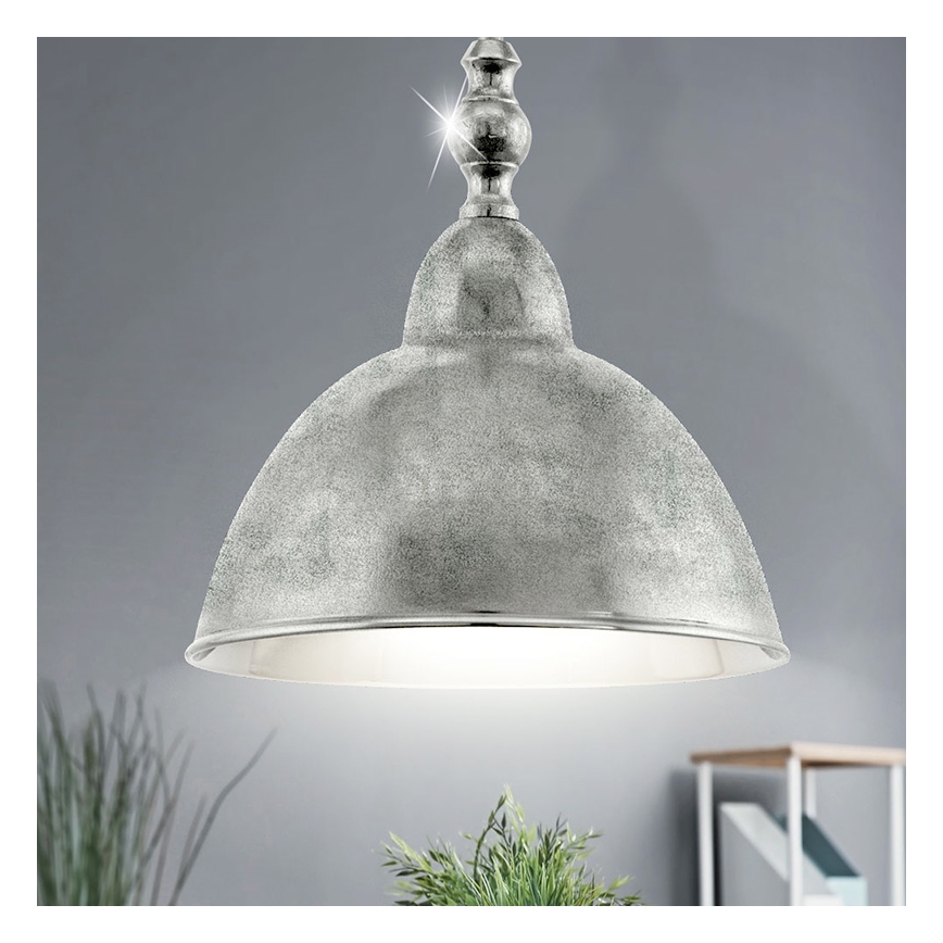 Eglo 49183 - Lámpara colgante EASINGTON 1xE27/60W/230V