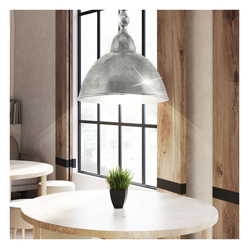 Eglo 49183 - Lámpara colgante EASINGTON 1xE27/60W/230V