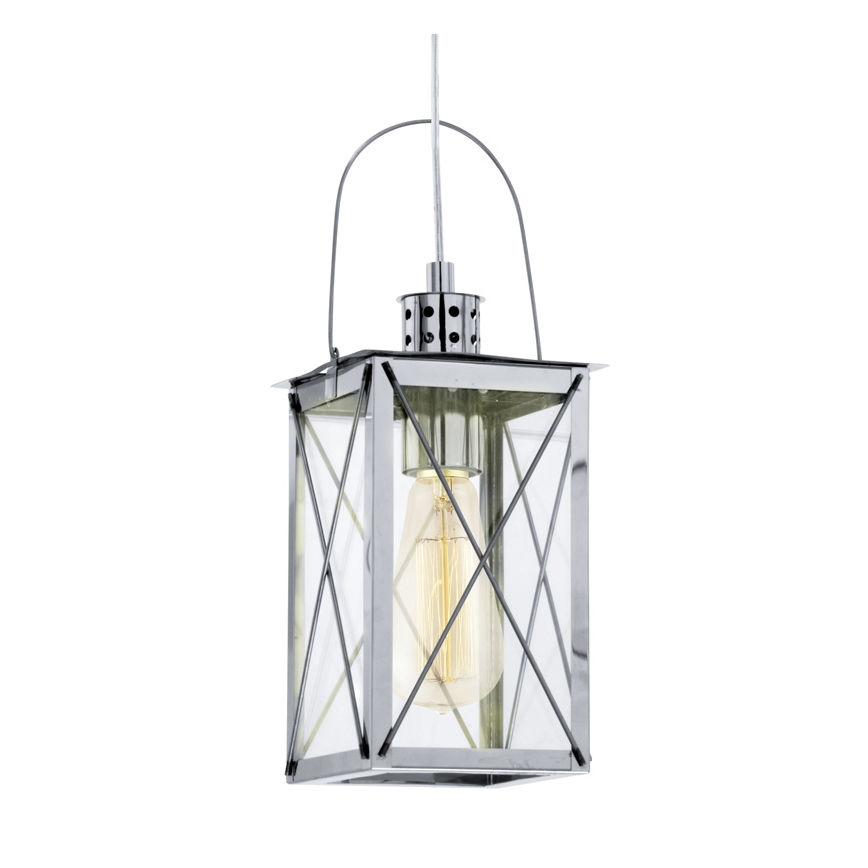 Eglo 49212 - Lámpara colgante DONMINGTON 1xE27/60W/230V