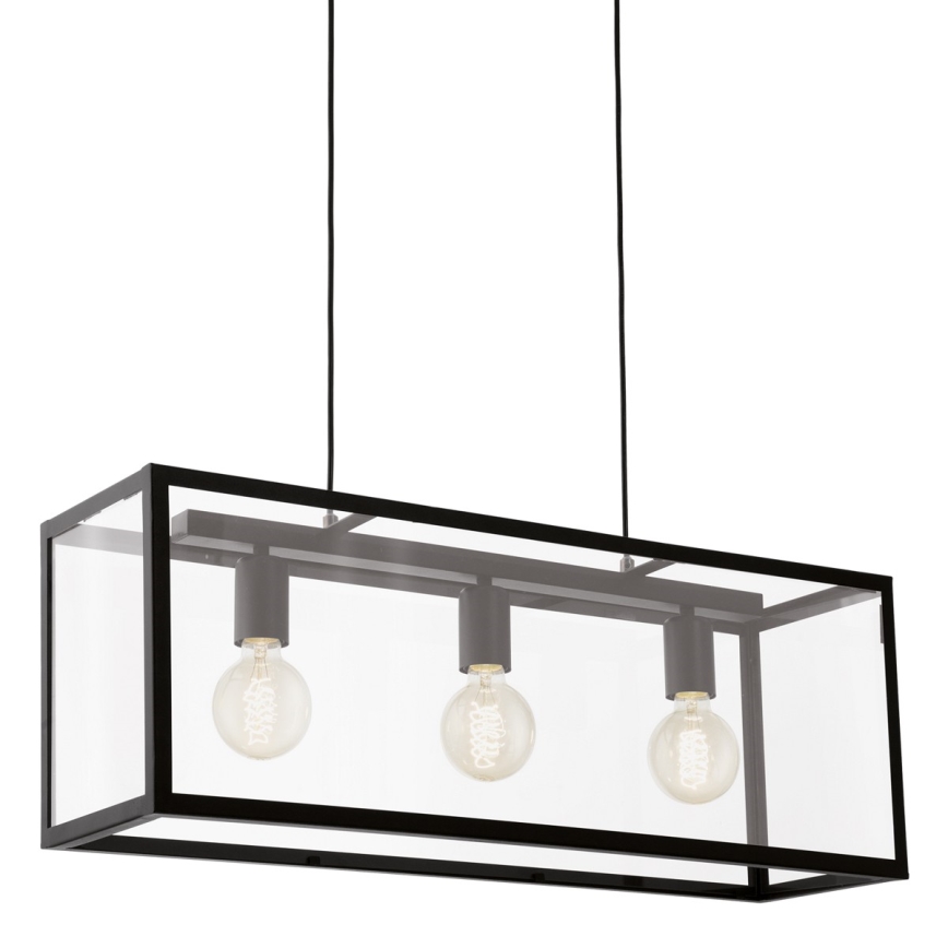 Eglo - Lámpara colgante 3xE27/60W/230V
