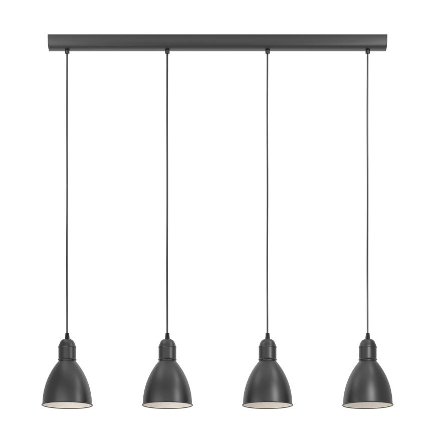 Eglo - Lámpara colgante 4xE27/60W/230V