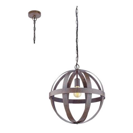 Eglo 49476 - Lámpara colgante con cadena WESTBURY 1xE27/60W/230V diá. 45 cm