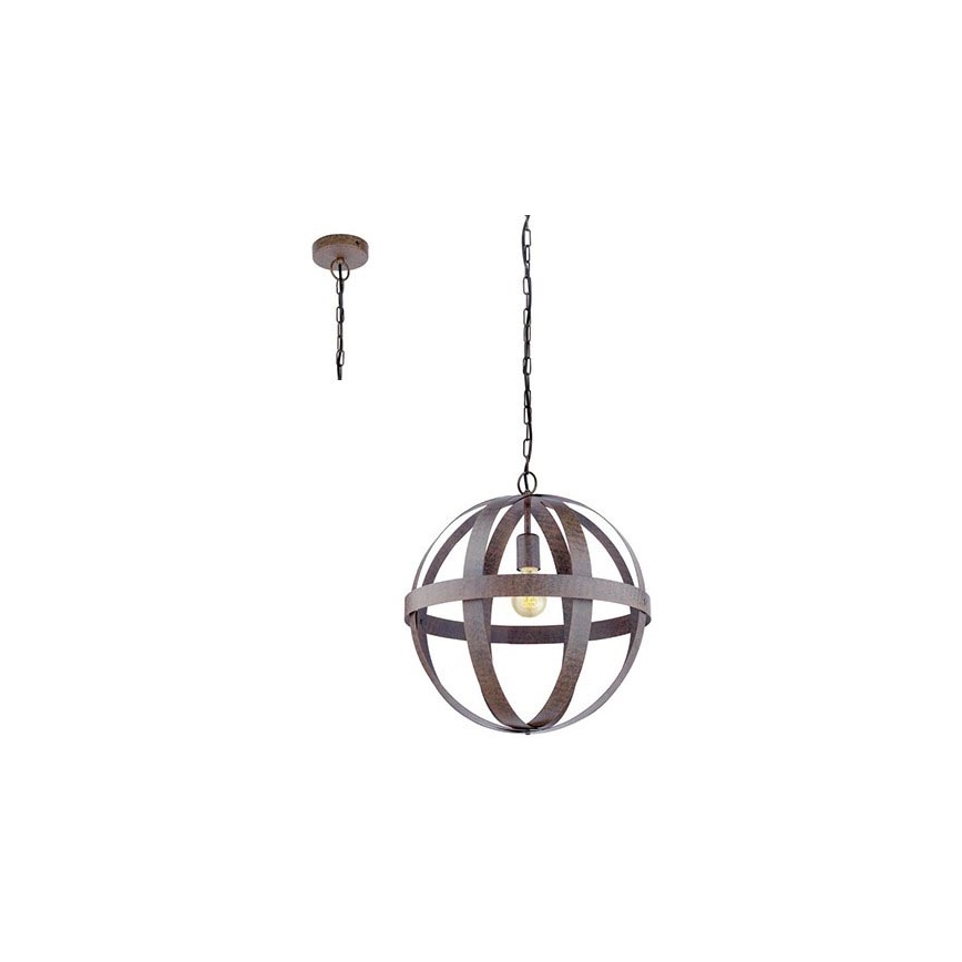 Eglo 49476 - Lámpara colgante con cadena WESTBURY 1xE27/60W/230V diá. 45 cm