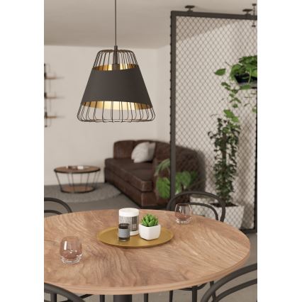 Eglo - Lámpara colgante 1xE27/60W/230V