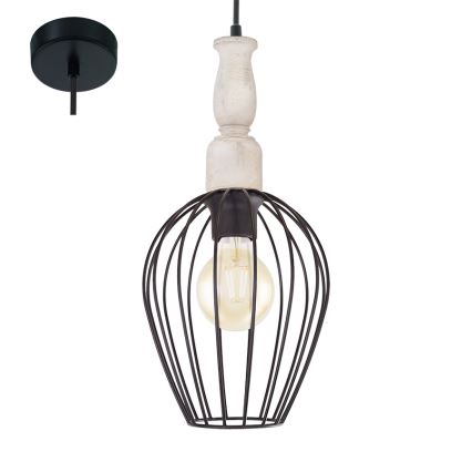 Eglo 49782 - Lámpara colgante NORHAM 1xE27/60W