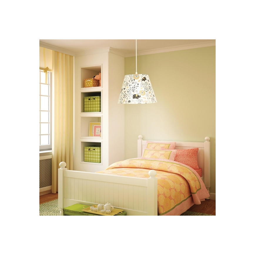 Eglo 54459 - Lámpara suspendida con alambre MOLOVE 1xE27/60W/230V