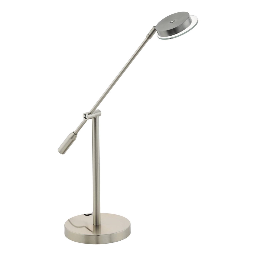 Eglo 54876 - Lámpara de mesa LED LED/6,5W/230V 3000K cromo mate
