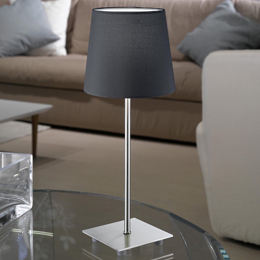Eglo 54906 - Lámpara de mesa LED 1xE14/6W/230V gris/cromo mate