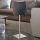 Eglo 54906 - Lámpara de mesa LED 1xE14/6W/230V gris/cromo mate