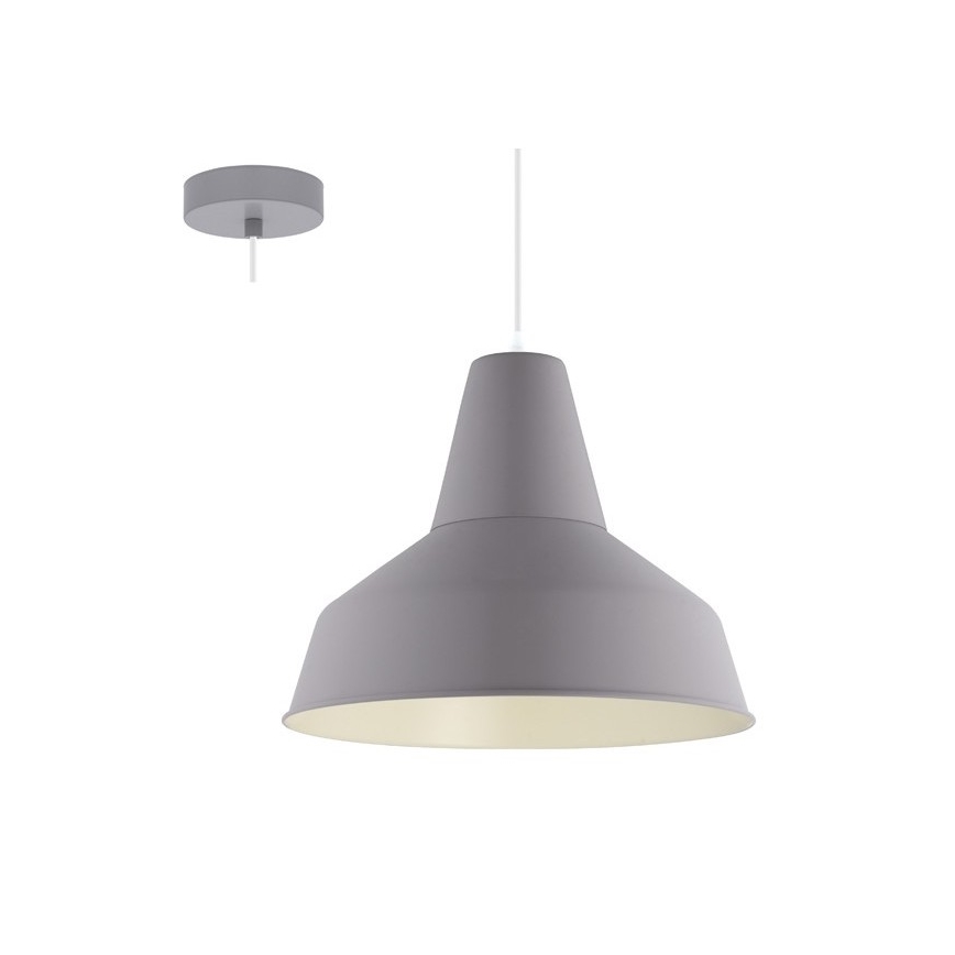 Eglo 54963 - Lámpara colgante SOMERTON-P 1xE27/60W/230V